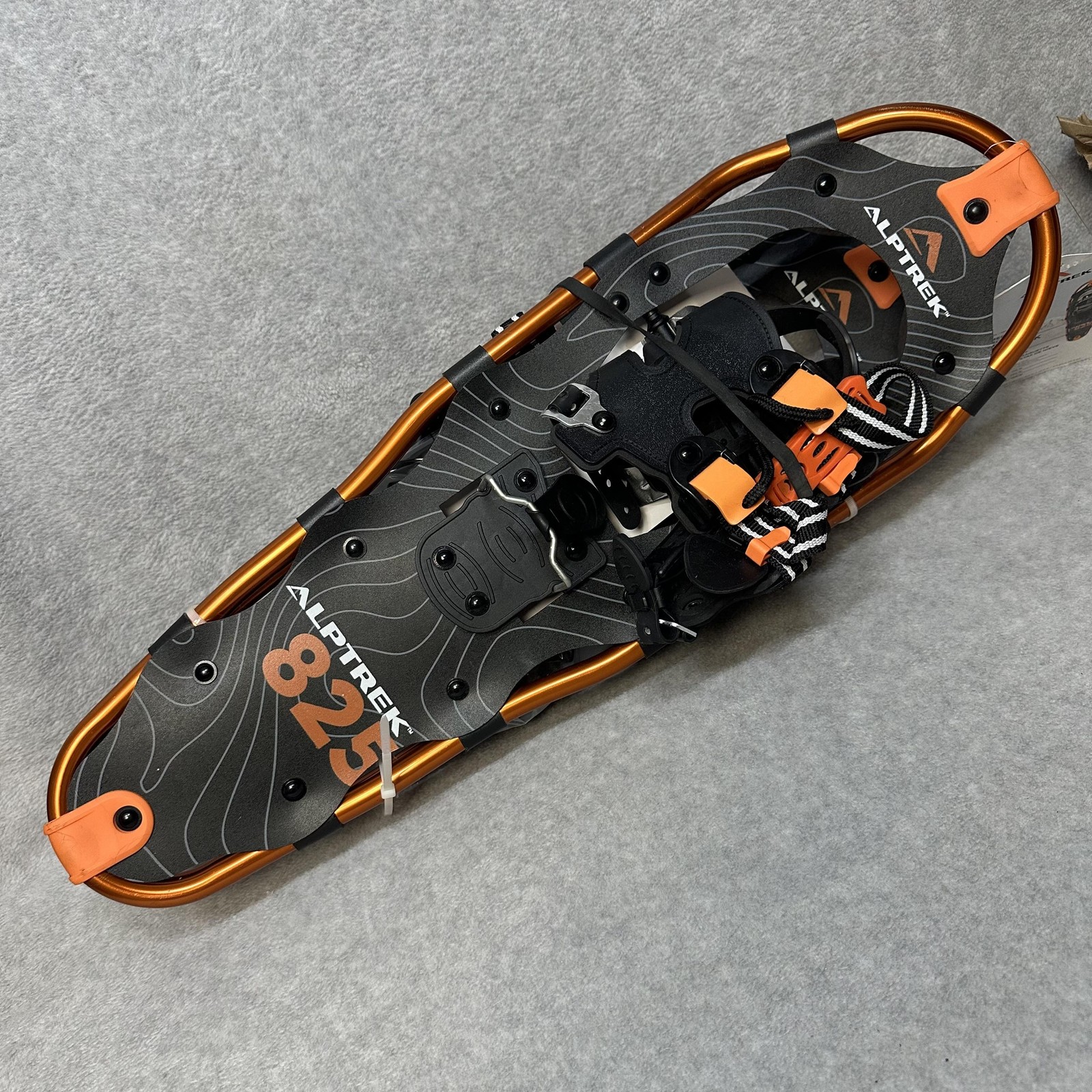 ALPTREK 825 Snowshoe Kit Medium Lightweight Aluminum Orange Winter Snow Outdoor