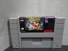 Mickey Mania Mickey Mouse Super Nintendo SNES - Cartridge Only Tested Working 