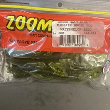 Zoom 5” Midsize Brush Hog Watermelon Seed 10 count pack