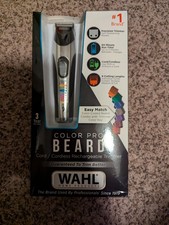 Wahl Color Pro All-In-One Cordless Color Coded Beard Hair Trimmer 3025945 NOB w3