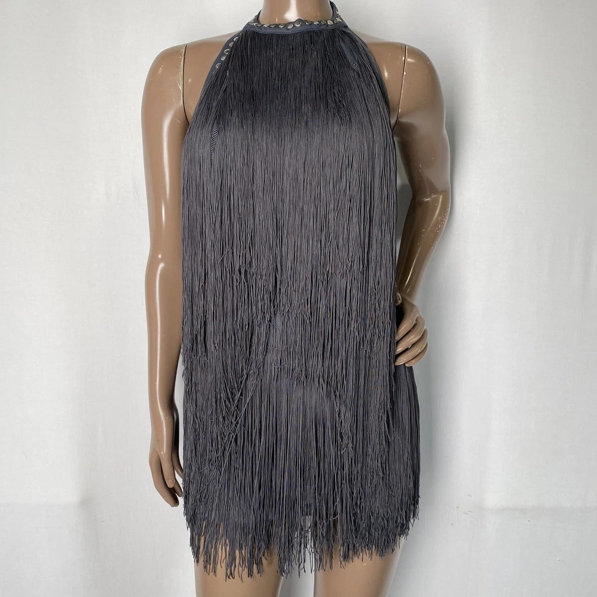 Fringe Halter Dresses for Women for sale | eBay