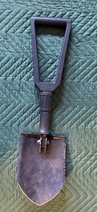 Black Gerber Folding Shovel Entrenching Tool Heavy Duty