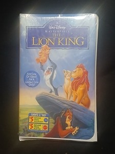 The Lion King VHS Factory Sealed 