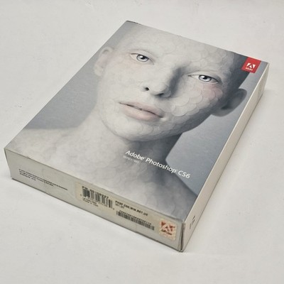 Adobe Photoshop CS6 Windows Full Version Digital Editing UI BRAND NEW SEALED 