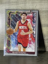 2025-26 Topps Holiday Reed Sheppard #H143 Metallic and Light Blue Glitter SP
