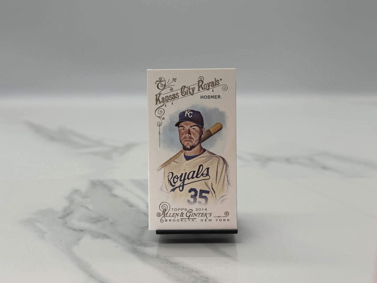 2014 Topps Allen & Ginter #154 Eric Hosmer Kansas City Royals SP Mini A&G Back