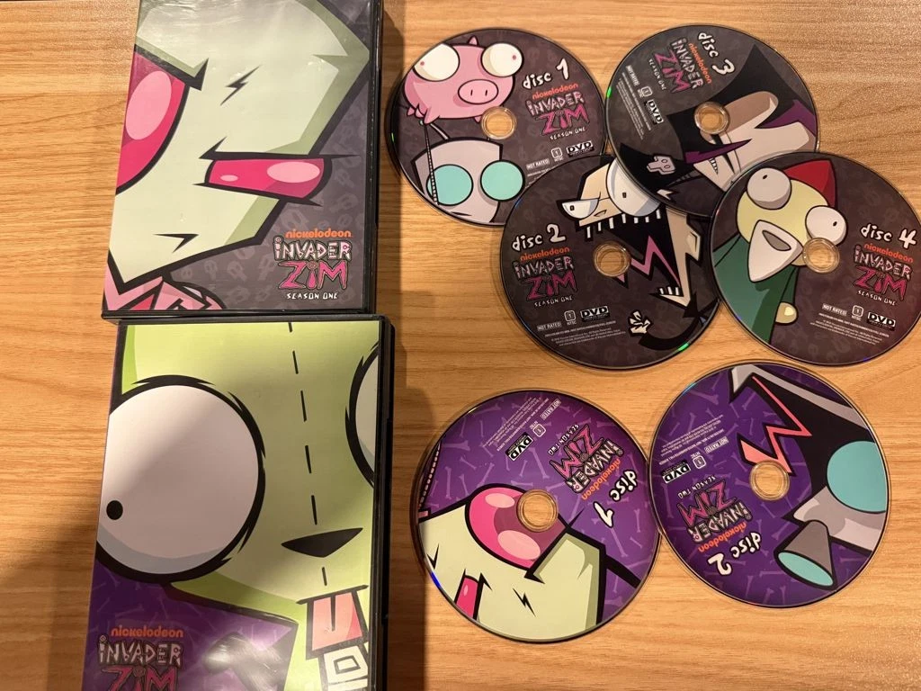 Invader Zim Region Code 1 (US, Canada) Box Set DVDs & Blu-ray