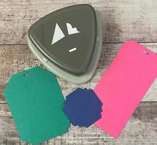 Stampin Up Very Best Trio Paper Punch Ribbon Slot Decorative Round Corner NEW