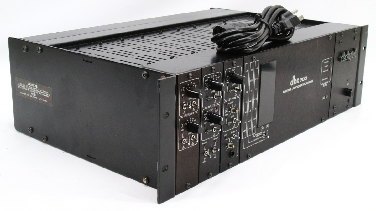 Vintage DBX 700 Studio Pro Digital Audio Processor ADC / DAC