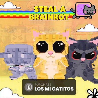 #ad 1 Los Mi Gatitos Steal a Brainrot $1.79