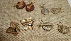 Lot of 4 Vintage Pair of Wingback Earrings PAT 2414382 Judith McCann ? E29 — photo 7
