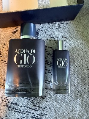 Giorgio Armani Acqua Di Gio Profondo Eau de Parfum Gift Set, Mini Vanity & Pouch