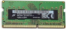 Micron 8GB (1x8GB) 260-pin SODIMM 2133MHz DDR4 RAM Module (MTA16ATF1G64HZ-2G1A2)