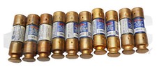 LOT OF 10 NEW FUSETRON FRN-R-5 DUAL ELEMENT TIME DELAY FUSE 5A