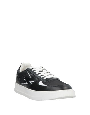 RRP 180 MOACONCEPT Sneakers US8.5 UK8 EU42 Contrast Leather Padded Topline