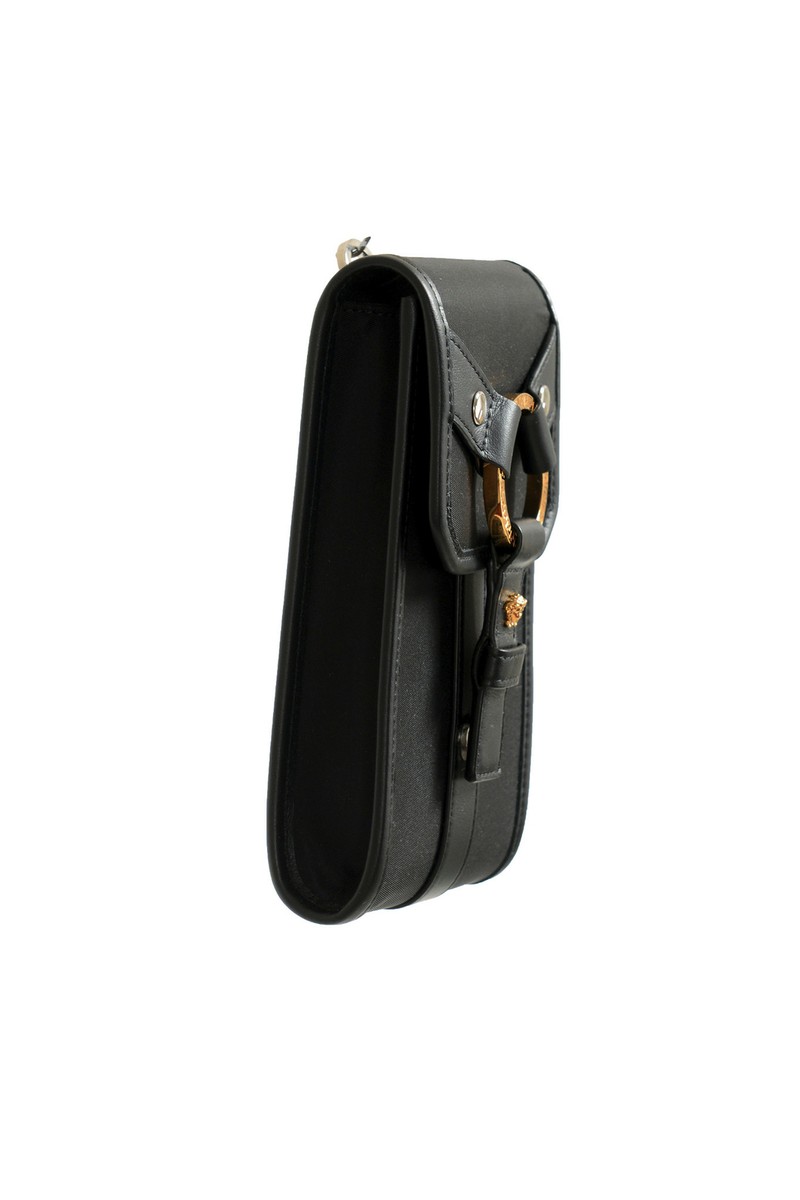 ショルダーバッグ VERSACE Men Shoulder Bags 10191971A13018 1B00V Black Men's Designer Messenger & Crossbody Bags | VERSACE US
