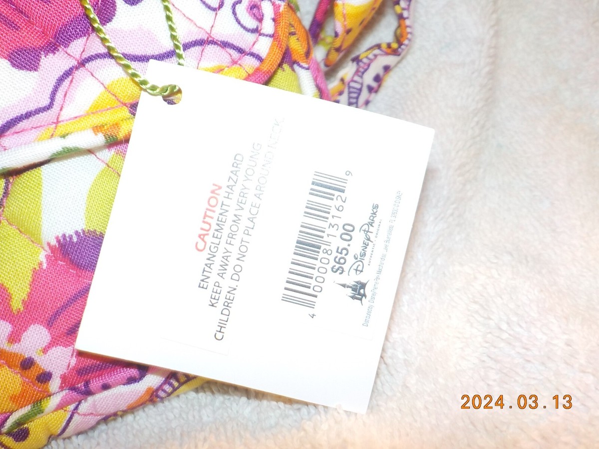 Disney Vera Bradley mini hipster in Bouncing Bouquet pattern | eBay