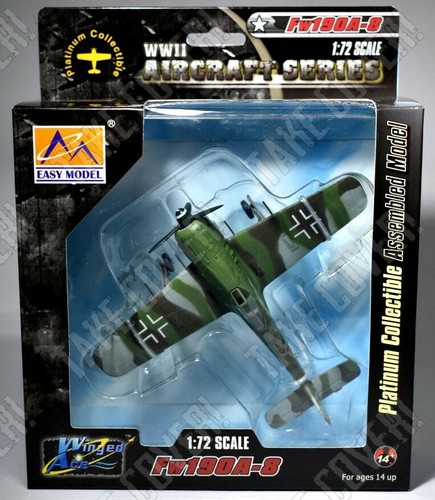 Easy Model - 1:72 Scale Luftwaffe German Fighter Aircraft of WW2 - Painted Built - Picture 31 of 198