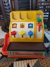 Vintage 1974 Fisher Price Cash Register. No Coins