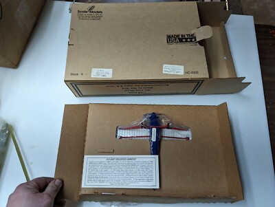 Vintage NOS Spec Cast Spirit St Louis 1/48 Sunoco Oil Sample FE-5010 Plane