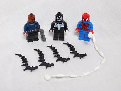 Lego Marvel Super Heroes 76004 Minifigures - Nick Fury - Spider
