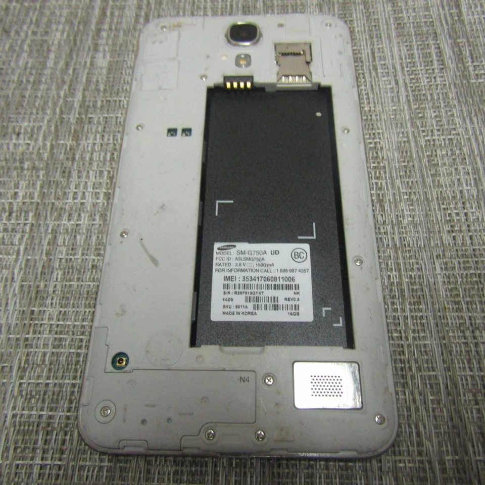 SAMSUNG GALAXY MEGA 2 (AT&T) CLEAN ESN, WORKS, PLEASE READ!! 64450 - Image 2 of 2