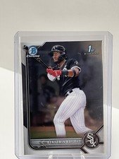Benyamin Bailey 1st Bowman CHROME 2022 Bowman #BCP-8 Chicago White Sox Prospect