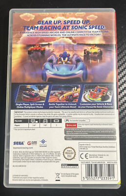 Team Sonic Racing (Nintendo Switch) (Nintendo Switch) | eBay