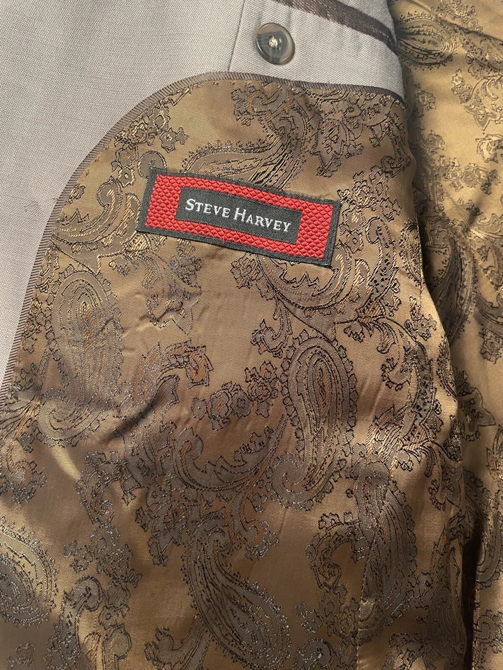 Blazer Steve Harvey King 42S -Elegante Jaqueta Masculina - Qualidade Premium - Imagem 2 de 4