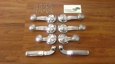 68-72 Chevelle Clear Knob Window Cranks Vent Chrome Door Handle Clip Gto Cutlass 68-72 Chevelle Clear Knob Window Cranks Vent Chrome Door Handle Clip Gto Cutlass