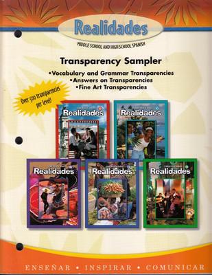 PRENTICE HALL REALIDADES: TRASNPARENCY SAMPLER - NEW!