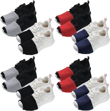 Haysandy 8 Pairs Dance Shoe Covers over Shoes Socks for Dancer Women