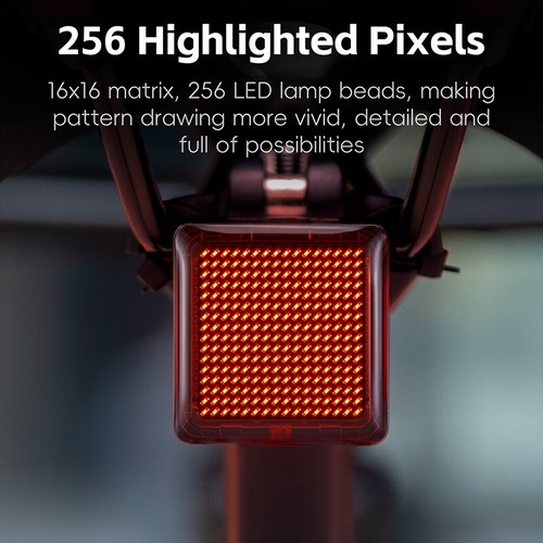 WEST BIKING DIY Bicycle Rear Light LED Waterproof Cycling Bike Brake Tail Light - Picture 7 of 20