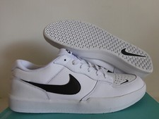 NIKE SB FORCE 58 PREMIUM L WHITE-BLACK-WHITE-WHITE SZ 14 DH7505-101