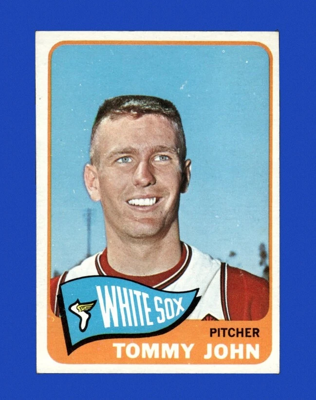 Tommy John trading card