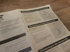 Sega Genesis 32x Console Instruction Manual System Owner's Booklet Book