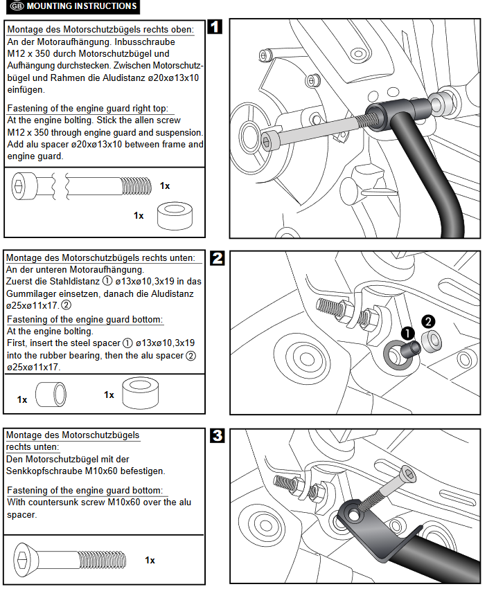 Hepco Becker Engine Guard Crash Bar For Ducati Scrambler 15 18 For Sale Online Ebay