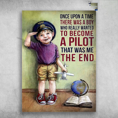 Pilot Boy - Once Upon A Time, There Was A Boy, Who Really Wanted To Be Come A...