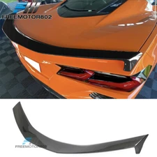 Fit 20-25 Corvette C8 2022 New Z51 Low Profile Style Carbon Fiber Trunk Spoiler