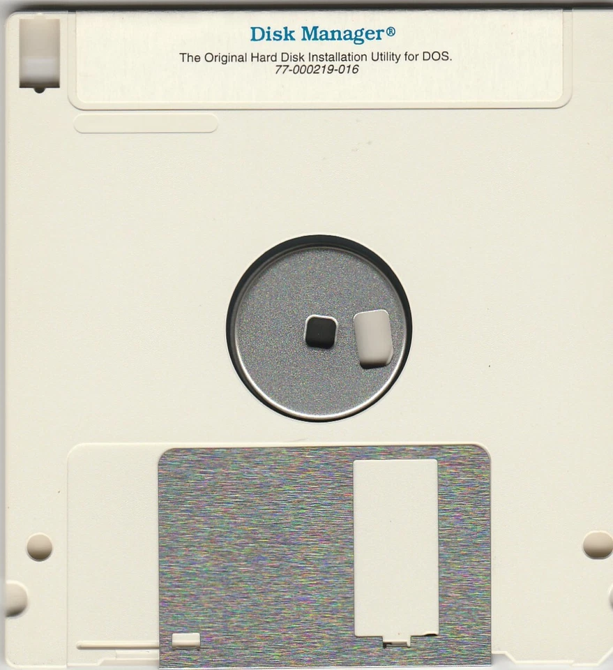 Disk Manager Version 6.03C for Western Digital by Ontrack~ 3.5 disk ~ 1995 - Image 2 of 2
