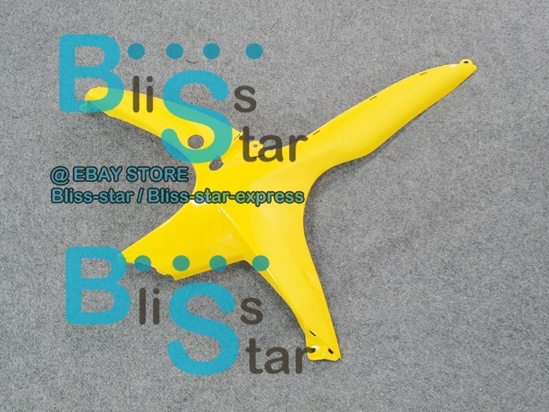Yellow white GSXR600 Fairing Fit SUZUKI GSX-R600 GSX-R750 2009 2008-2010 076 A7 image