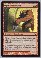 1x Ogre Gatecrasher *Foil* - Dissension - Light Play