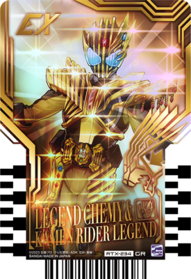 Legend Chemy & Kamen Rider Legend Gotchard Ride Chemy card Phase