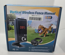 Vertical Dog Wireless Fence Manual S-35 Open Box 