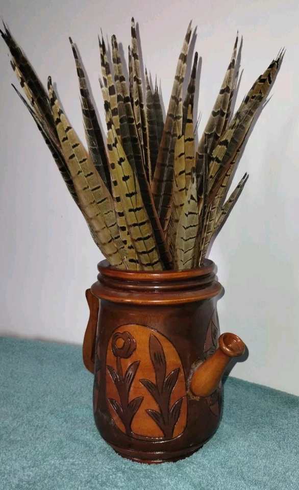 Plumas de faisán con cuello anillado de 30 unidades. Talla 16-20" Todo Natural. Desinfectado. Foto 2 de 3