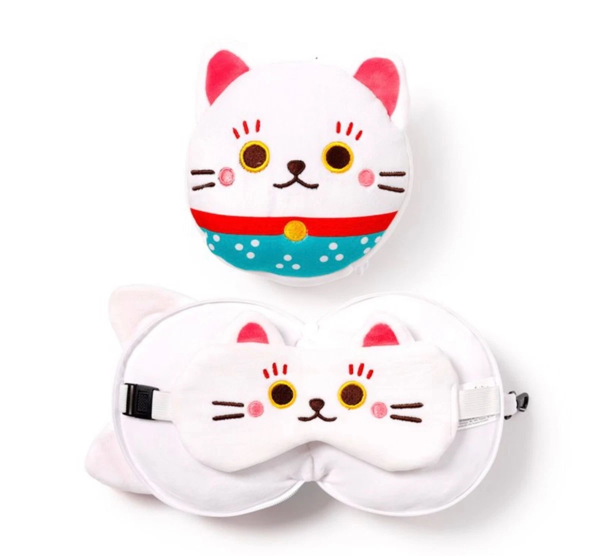 Lucky on sale cat pillow