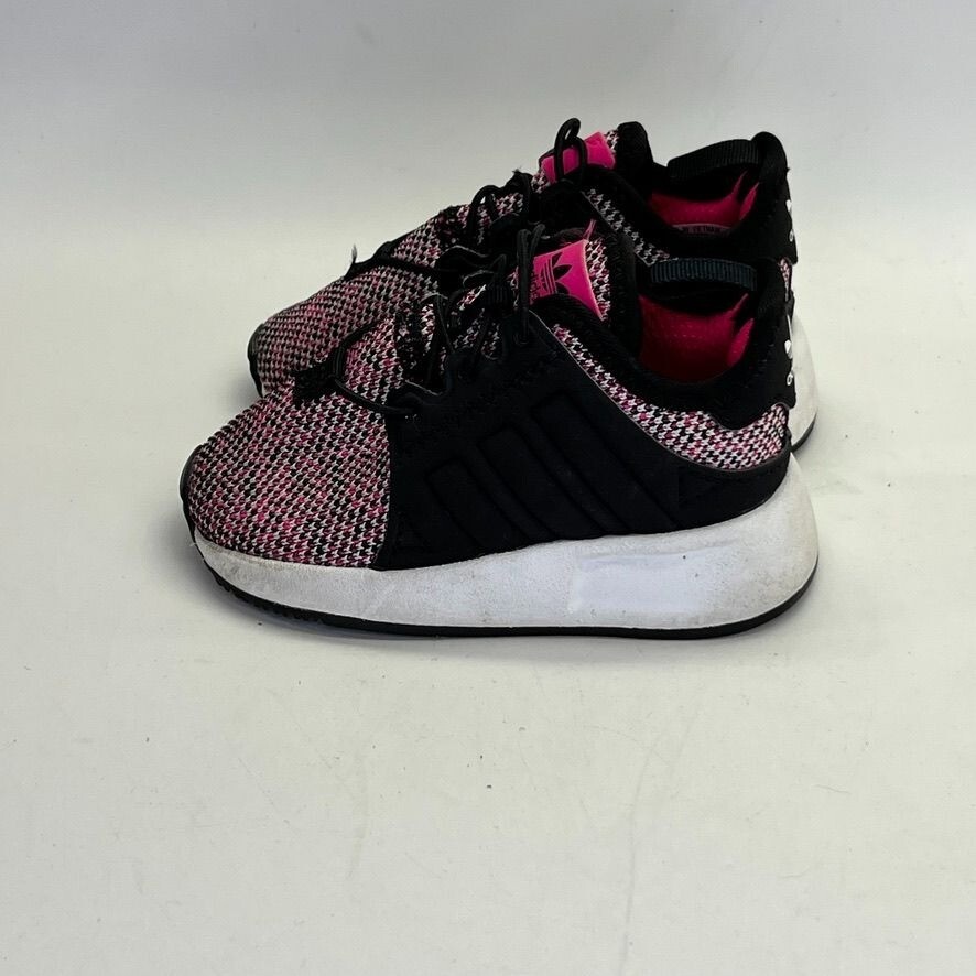 Adidas Girls' X_PLR Knit Low-Top Sneakers Size Little Kid Pink Black