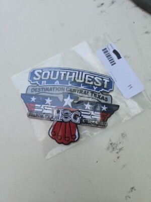 HOG Southwest Rally Patch Belton, TX. DESTINATION CENTRAL TEXAS