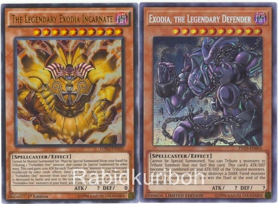 the legendary exodia incarnate Yu-Gi-Oh! - The Legendary Exodia Incarnate (LDK2-ENY01) - Legendary Decks II - 1st Edition - Ultra Rare