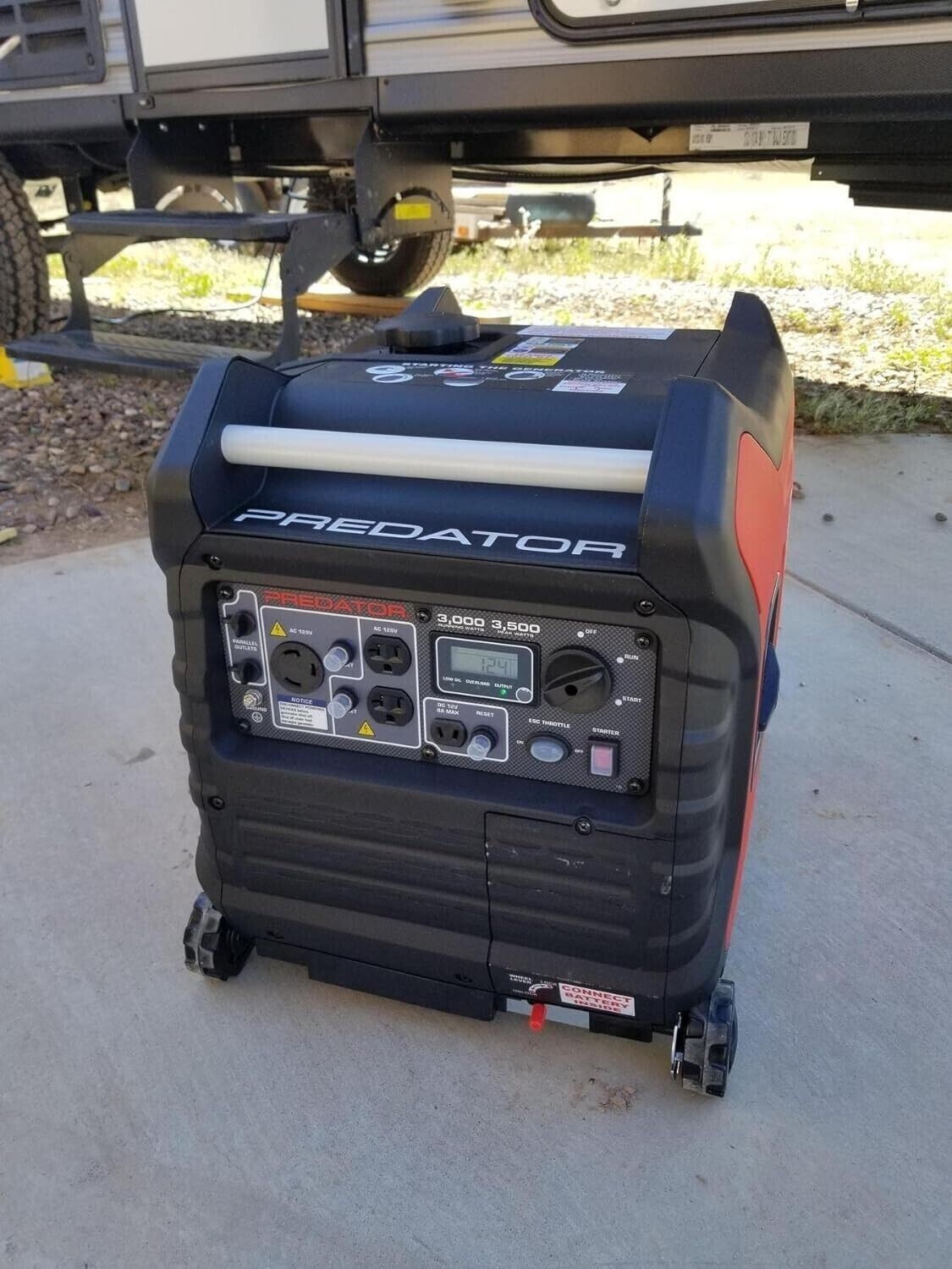 Predator Invert Generators Predator Generators 3500W Super Quiet Inverter Generator - 63584 for ...